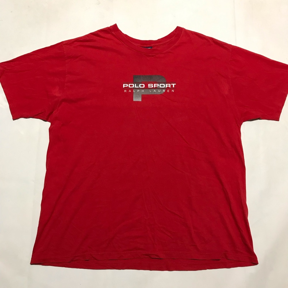 Vintage Polo Sport big logo p t shirt